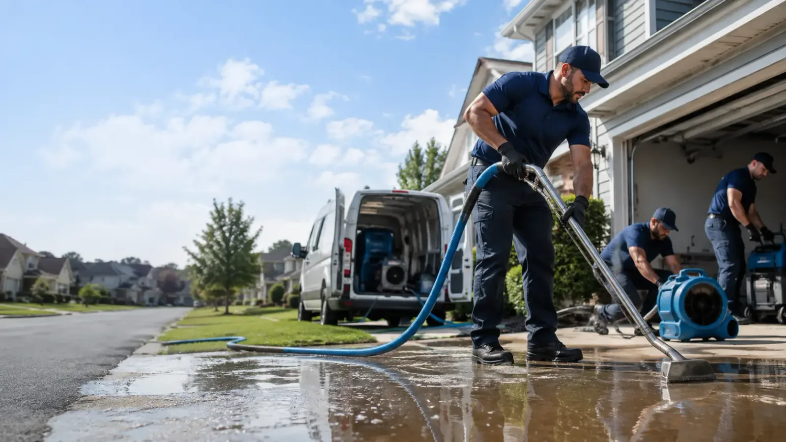 Flood Damage Restoration in Phillips, ME